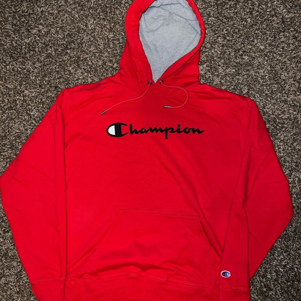 Champion Red Hoodie